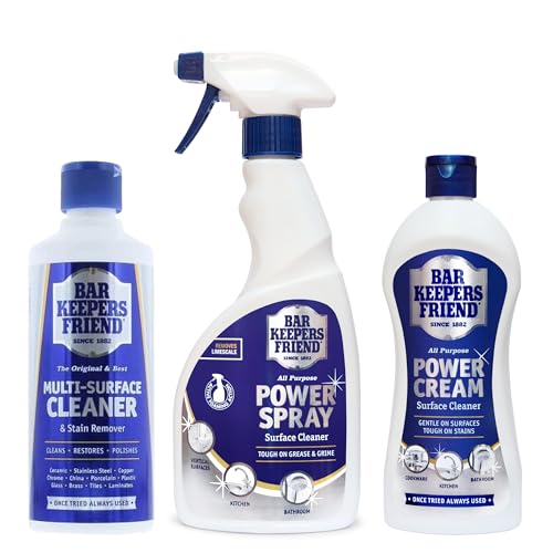 Bar Keepers Friend Bundle Pack - Power Spray,...