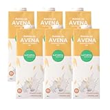 Pack 6x Bebida de Avena Bio 1L Naturitas Essentials | 6 Unidades de 1L | Avena Ecológica Natural | Sin azúcar | Sin Lactosa | Vegan