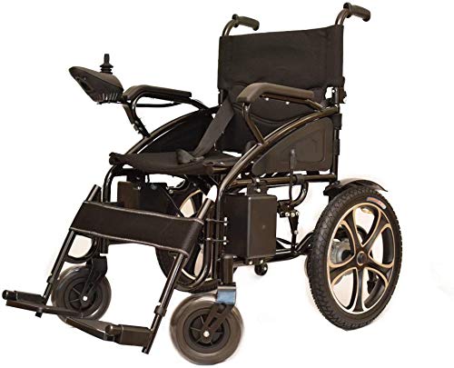 Horizon Mobility Mobile Wheelchair Electric Power Motorized Wheelchair Portable Folding Lightweight Electric Wheel Chair (Black) #TOP1
