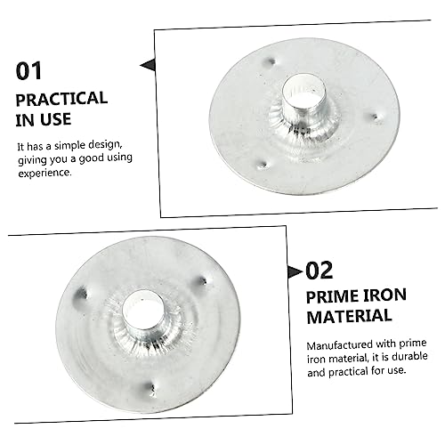 Sostén para mechas de vela de hierro 0.79 in miniatura 6