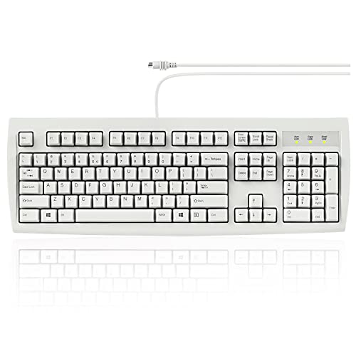 Amazon | ペリックス Periboard-107W PS/2 キーボード 白 PS2接続 フル