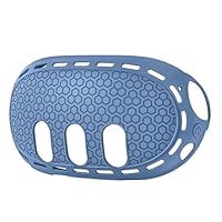 Silicone Protective Cover for Meta Quest 3 - Skin-Friendly Anti-Scratch VR Headset Case with Ventilation & Shockproof Design (Blue)