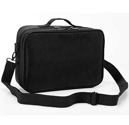 Large capacity storage bag Clapboard cosmetic case Travel waterproof large three-layer nail art tattoo makeup cosmetic bag