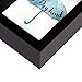 Americanflat 5x7 Rainy Day Shadow Box Frame with Polished Crystal-Clear Glass - Money Saver Shadow Box with Slot On Top for Wall Display - Black Frame Ideal for Vacation, Wedding, or Adult Piggy Bank