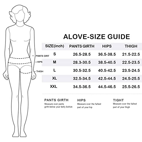 Shorts de banho feminino ALove liso com stretch, Blue Gray, Small