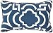 Pillow Perfect Indoor/Outdoor Carmody Corded Rectangular Throw Pillow, Navy, Set of 2