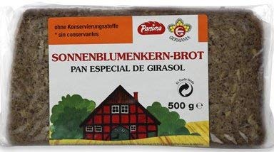 Germania- Pan Integral de Girasol sin conservantes (5 unidades de 500 gramos)