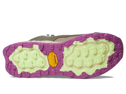 New Balance Women's Fresh Foam X Hierro V1 Mid-Cut Trail Running Shoe, Bungee/Brindle/Cosmic Jade, 8