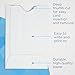 Guardian Gift Card Sleeves, Pack of 500 Blank Key Card Sleeves - Use as Credit Card Holder or Hotel Key Card Envelopes, 2 ⅜ Inches x 3 ½ Inches, White