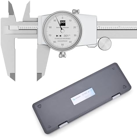 Brown & Sharpe 599-579-8-1 Dial Caliper, Stainless Steel, White Face, 0 ...