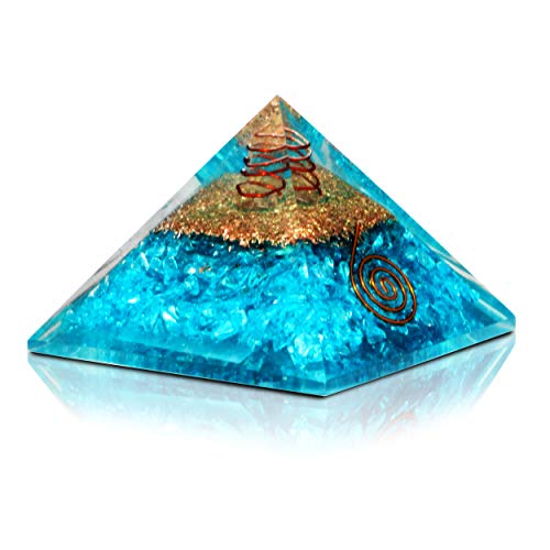 JSR Orgone - Pirámide de Amatista y Cristal de Roca