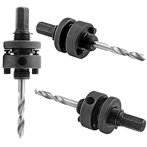 Rierdge 6-1/4 Inch Hole Saw With Heavy Duty Arbor, 159 Mm Hole Saw Hss Bi-Metal Saw Drilling Tool, 6.25 Inch Hole Cutter For Cornhole Wood Plasterboard Plywood Plastic Thin Metal (Red) #TOP7