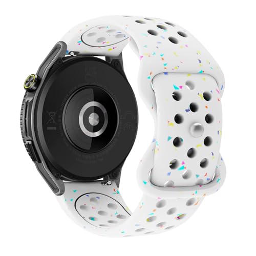 La mejor selección de huawei gt sport los mejores 5. 48 KUWAI Correa Deportivas Compatible con Huawei Watch GT 3 SE/GT 3 46mm Correa de Silicona Suave y Transpirables Pulseras de Repuesto para Huawei Watch GT3 SE/GT3 46mm Banda para...