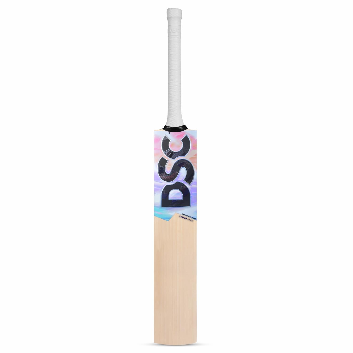 DSC Condor Atmos English Willow Cricket Bat for Men and Boys | Short Handle | Ready to Play | Lightweight | Free Cover 3