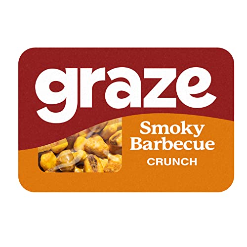 Graze Healthy Snacks - BBQ Crunchy Mixed Snack, Vegan friendly 28g