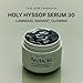 Glow Hyssop Overnight Face Mask Serum - hydrating & Anti-Aging Serum for younger looking Korean Glass Skin, 30% Vitamin A, C, E, 10% Niacinamide, Peptide