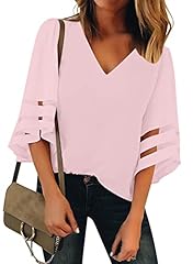 V Neck-forgotten Pink