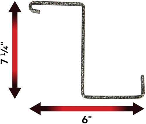 Miniatura 5 de Gancho accesorio para almacenamiento, de la marca HyLoft, para estante de techo HyLoft modelo 540, 4 unidades