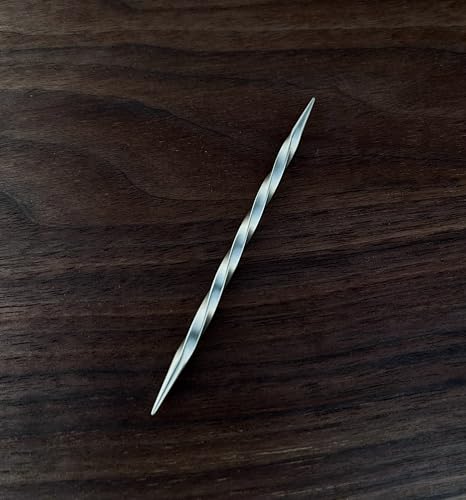 Cowboy Toothpick - Nickel Silver Metal Toothpick Hat Pin, Western Hat Accessory2