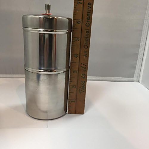 STAINLESS STEEL COFFEE FILTER INDIAN STYLE (SIZE-7,HEIGHT-6.5"INCH,WIDTH-2.5"INCH)