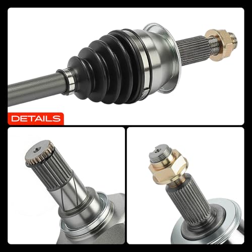 A-Premium Pair (2) Front CV Axle Shaft Assembly Compatible with Nissan Altima 2019 2020 2021 2022 2023 L4 2.5L, FWD Only, Driver and Passenger Side by A-Premium - Used condition - Image 9