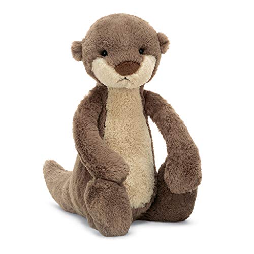 Jellycat Bashful Otter Stuffed Animal, Medium 12 inches