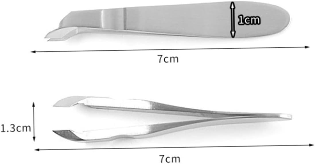 Mipcase Portable Cuticle Nipper Dead Skin Remover with Mini Nail Trimmer and Cuticle Pusher for Home and Professional Salon Use