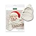 Katy Sue Santa Head Silicone Mold for Christmas Cake Decorating, Crafts, Cupcakes, Sugarcraft, Cookies, Candies, Cards and Clay, Food Safe Approved, Made in The UK