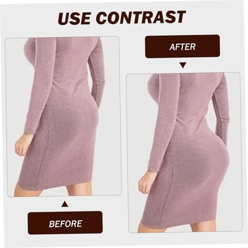 Modelador de levantamento de bumbum, modelador sem costura com controle de barriga com enchimento de