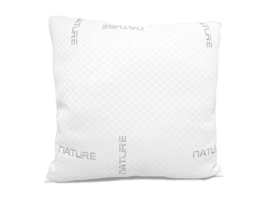 Soleil d'ocre Oreiller mémoire de Forme 60x60 cm, avec Poche Luxe