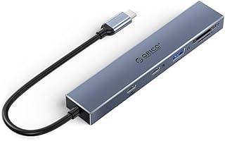 4 Ports USB C Hub For Laptop 4 In 1 Type C USB Adapter High Speed Data Transfer 10Gbps PD100W Aluminum Alloy 4 Ports USB C Hub 2xUSB 2xTypeC Docking Station USB Adapter Aluminum Alloy Case Fast Data