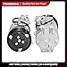 PHOBOOS A/C Compressor with Clutch Compatible with Mazda 3 2010-2013, 3 Sport 2010-2013 L4 2.0L, Fast Cooling, Low Noise, Easy Installation, Ref. CO-11192C, 158381