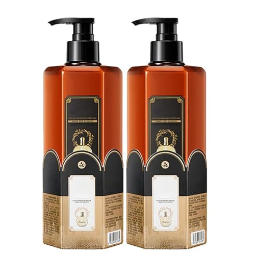Champú nutritivo aromático, champú nutritivo con aminoácidos para el cuero cabelludo, textura sedosa, fragancia duradera, mejora el cabello seco, 500 ml