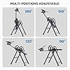 YOLEO Gravity Inversion Table for Back Pain Relief 2026 New Inversion Table w/Heat and Massage Lumbar Pad Back Stretcher Machine 300 lbs