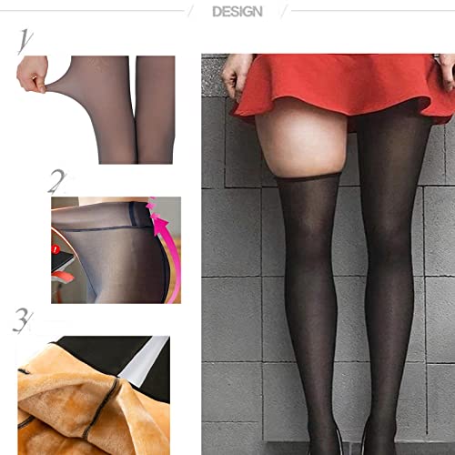 Thermo-Strumpfhose für Damen – Winterleggings und gefütterte Leggings