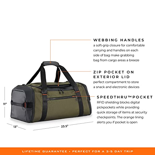 Briggs & Riley Duffle Bag, Hunter, Us:one Size #TOP1