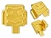 NDZ Performance Slide Cover Back Plate for Sig P320 Series 9mm .40 .357 .45 ACP, Textured Anodized Aluminum with Aspis Cut Design, Made in The USA, Sig P320 Accessories - Gold