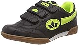 sportschuhe jungen Schuhspitze: rund Lico Bernie V Unisex Kinder Hallenschuhe, Schwarz/ Lemon, 34 EU
