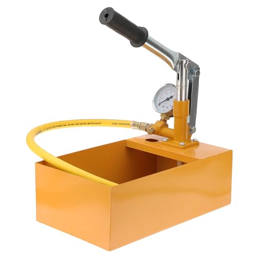 Bomba de presión manual de aluminio de 40kg para revisar fugas de agua