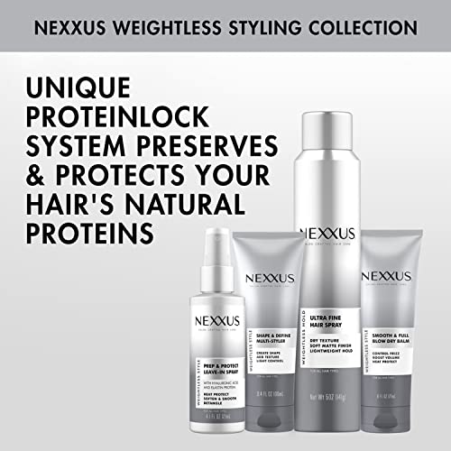 Nexxus Ultra Fine Hair Spray For Lightweight Hold Weightless Hold Dry Texture Finishing Hairspray 5 Oz #TOP6