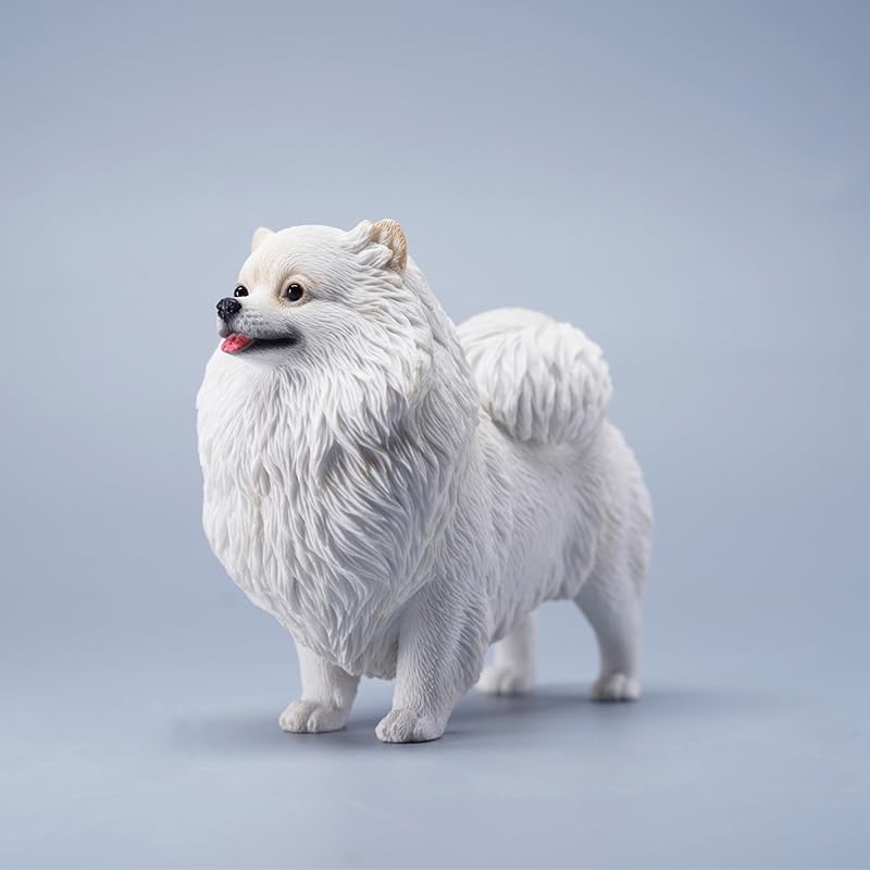 Amazon.com: MMOS X JXK Pomeranian Dog Statue Dog Figurine for