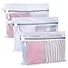 Mesh Wäschesäcke 3 Stück, Waschmaschine Wäschenetz Wäschetasche Wäschebeutel Laundry Bag für Empfindliches, Bluse, Binden,Unterwäsche,Socken