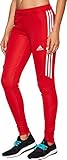 adidas Women's Soccer Tiro 17 Training Pants, Power Red/White, Medium