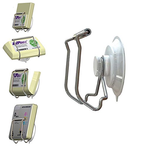 EZ Pass Toll Tag Holder - Heat & Cold Resistant! Fits Mini and Old EZ Pass, I Pass, I Zoom, PalPass Hard case and FasTrak Transponders