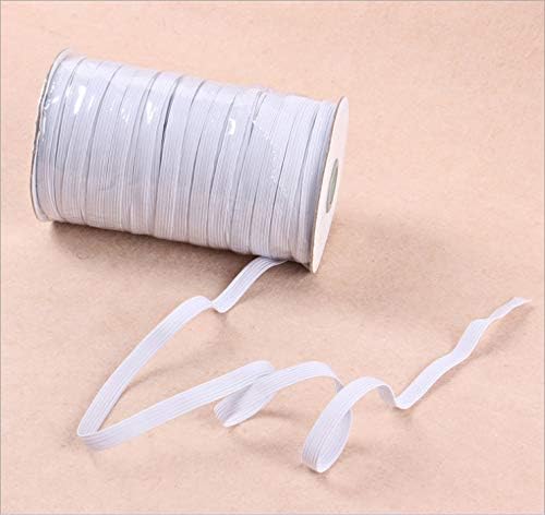 Braided Elastic 1/4'' Wide 144 Yards - White