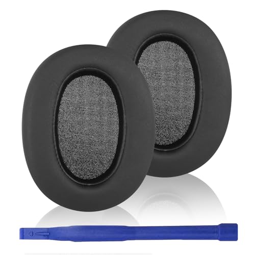 Repuestos Almohadillas para Oído Adhiper para Sony ULT WEAR (WH-ULT900N) Auriculares Inalámbricos con Cancelación de Ruido, Almohadillas de Cuero de Proteína Suave y Espuma de Reducción de Ruido - Negro miniatura 1