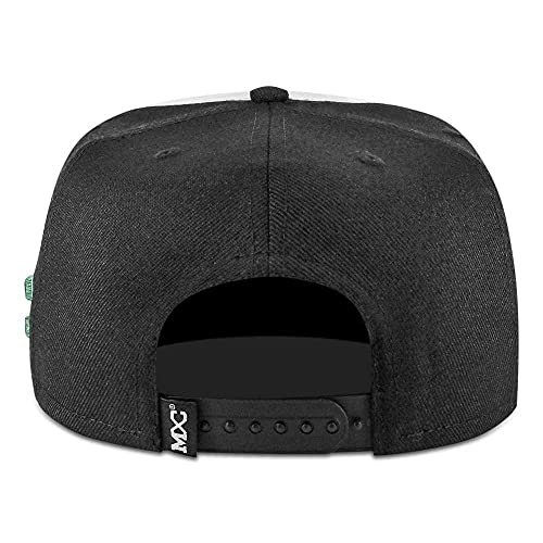 Boné MXC BRASIL 6 Gomos Aba Reta Snapback Ajustável Preto 70
