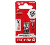 Milwaukee 48-32-4440 Insert bit Ecx 1/4'Hex, 2 Per Pack, 3...