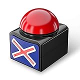  Beanlieve Game Answer Buzzer Button - Buzzer de Juego con Luces y Sonido Trivia Quiz Got Talent Buzzer, Buzzer Buttons for Game Show, Red Game Buzzer para niños, Adultos, Aula