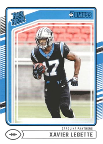 2024 Donruss #323 Xavier Legette Rated Rookie Carolina Panthers NFL Football Base Trading Card